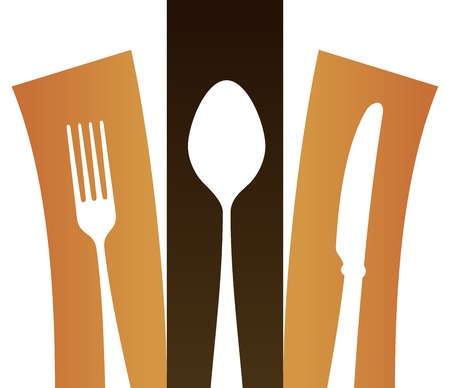 Modern Cutlery Symbolのイラスト素材