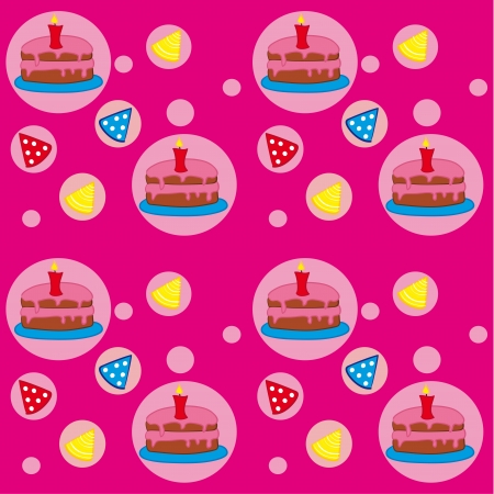 Birthday Party Backgroundのイラスト素材