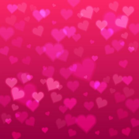 Vector Illustration of a Valentines Day Card background.のイラスト素材