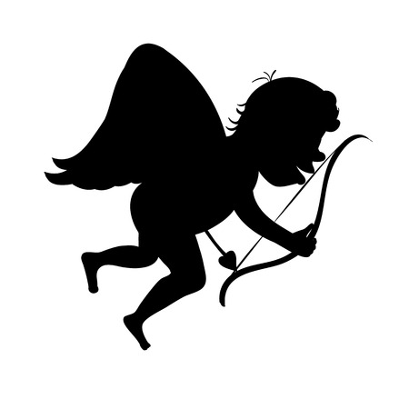 Cupid arrow path vectorの写真素材