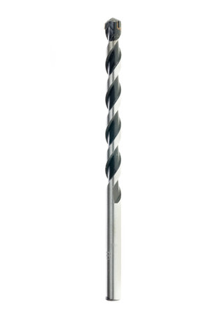 8 mm concrete drill close-up, isolatedの写真素材