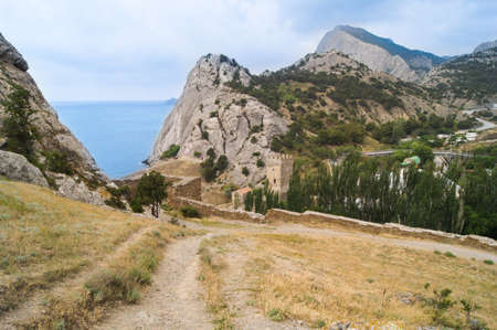 fortress among the rocks