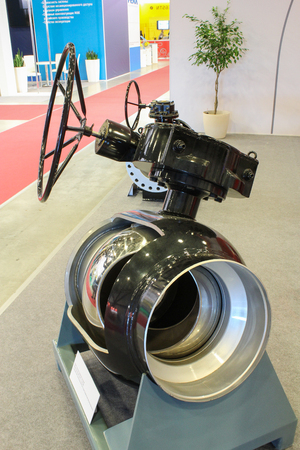 Ball valve for pipelines.のeditorial素材