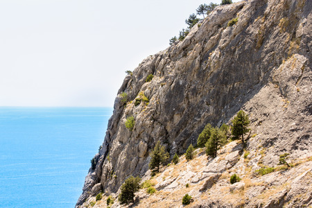 Mountain landscape on a clear sunny day.