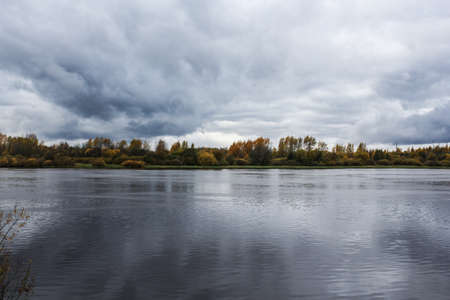 Bright colors of autumn in nature.の写真素材