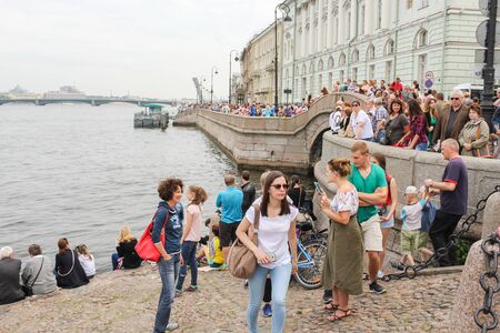 Excursion - tourist spots in St. Petersburg.のeditorial素材