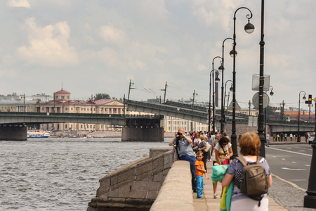 Excursion - tourist spots in St. Petersburg.のeditorial素材