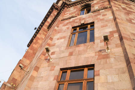 House and elements of old architecture.の写真素材