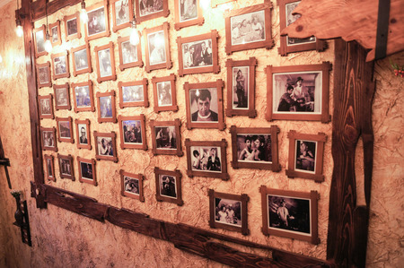 Interiors of premises in traditional ethnic style.のeditorial素材