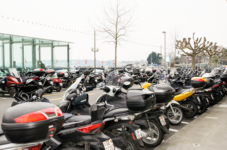 Architecture and types of cities in the south of Europe.のeditorial素材