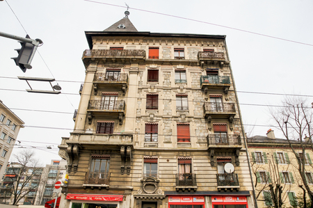 Architecture and types of cities in the south of Europe.のeditorial素材