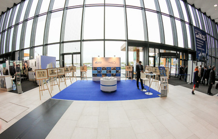 International Annual Gas Forum in the Expo Forum of St. Petersburg.のeditorial素材