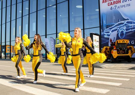 St. Petersburg International Automobile Salon 2019 in the expoforum.のeditorial素材
