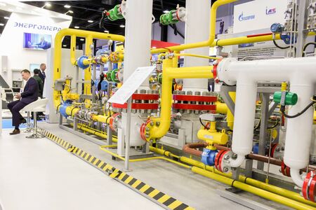 Participants and visitors of the annual St. Petersburg Gas Forum.