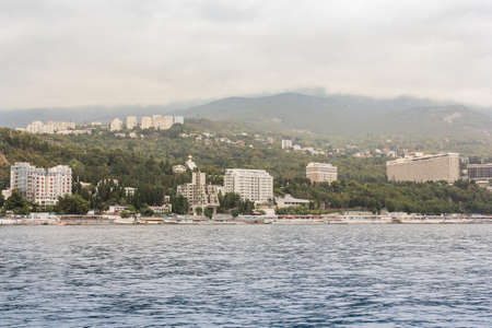 Boat trip from Yalta to Gurzuf.の写真素材