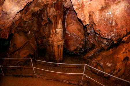 Visit to the mammoth cave in the Chatyr-Dag mountain range of Crimea.
