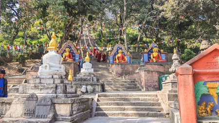 Walking tour of famous city places of Kathmandu Valley.
