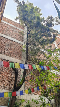 Walking through the streets of Kathmandu.
