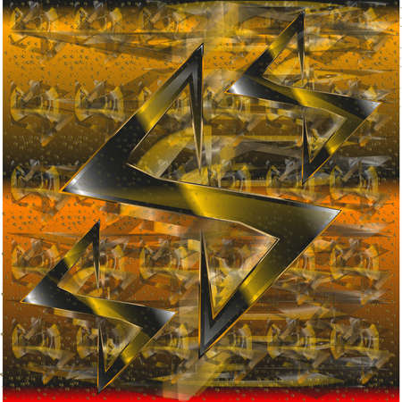 Infinity, Abstract colorful abstraction.のイラスト素材