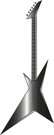 guitar, electric guitarのイラスト素材