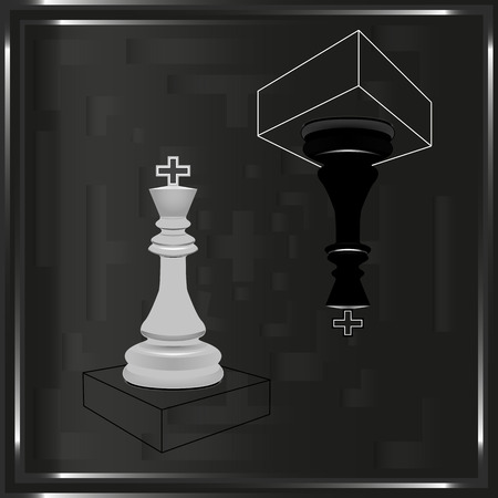 chess kingsのイラスト素材