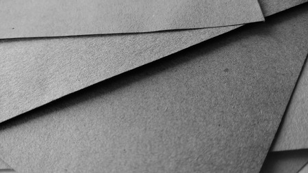 black and white Paper art  and craft background in craft styleの写真素材