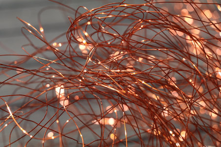 scrap metal or bright copper wires