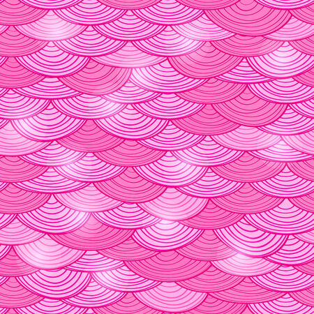 Bright Pink Seamless Abstract Pattern. Love Romantic Backgroundのイラスト素材