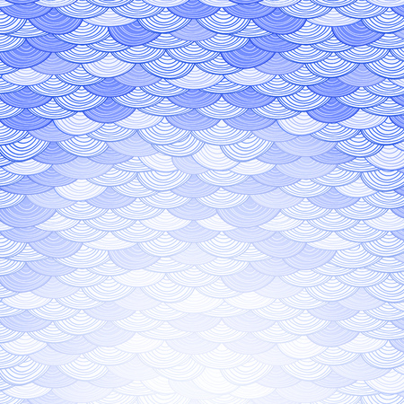 Abstract Background with Stylized Waves. Invitayion Cardのイラスト素材