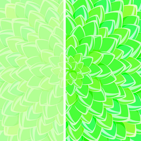 Green Flower Backdrop and Copy Space at the Bottom. Invitation Cardのイラスト素材