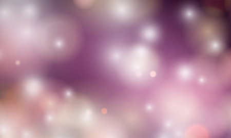 Magical background with bright bokeh