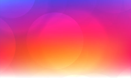 Abstract light golden gradient pink festive bokeh background with glitter sparkle blurred circles, Christmas lights. Beautiful texture.の写真素材