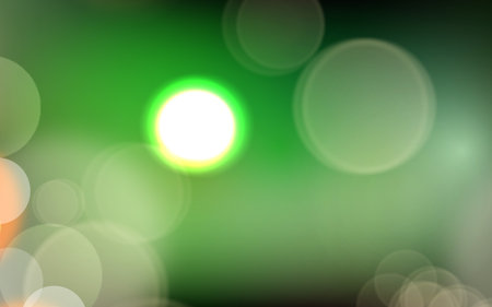 Abstract light golden gradient pink festive bokeh background with glitter sparkle blurred circles, Christmas lights. Beautiful texture.の写真素材