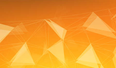 Abstract wide technology background with hexagons and gear wheels. Hi-tech circuit board...