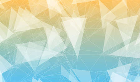 Abstract wide technology background with hexagons and gear wheels. Hi-tech circuit board...