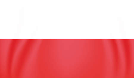 Poland grunge flag. Vector Isolated on backgroundのイラスト素材