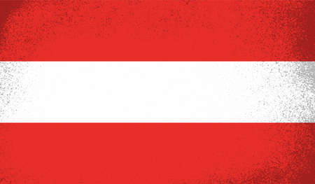 National Day in Austria. Vector illustration festive banner flagのイラスト素材