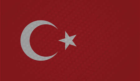 Turkish grunge flag. Turkish grunge flag. Abstract Turkey patriotic background.Abstract Turkey...