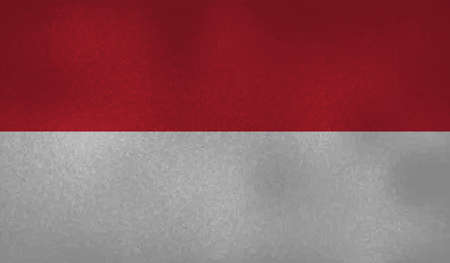Poland flag with waving grunge texture. Vector background.のイラスト素材