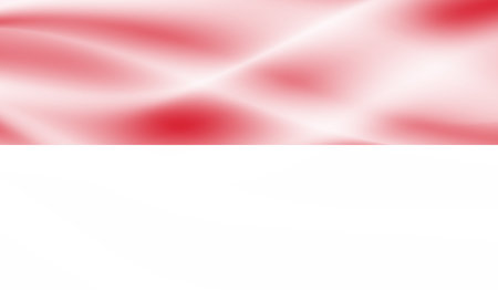 Poland flag with waving grunge texture. Vector background.のイラスト素材