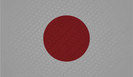 Grunge vector japan flag colorful for web and design workのイラスト素材