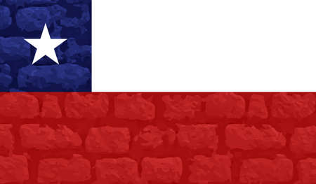 Syria flag with waving grunge texture. Vector background.のイラスト素材