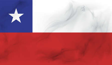 Syria flag with waving grunge texture. Vector background.のイラスト素材