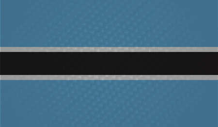 Botswana national flag created in grunge styleのイラスト素材