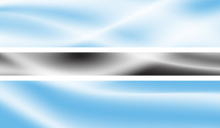 Botswana national flag created in grunge styleのイラスト素材