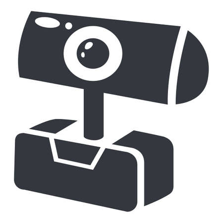 Web camera Icon. Vector Webcam Symbolのイラスト素材