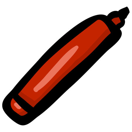 Felt Tip Pen Doodle Iconのイラスト素材