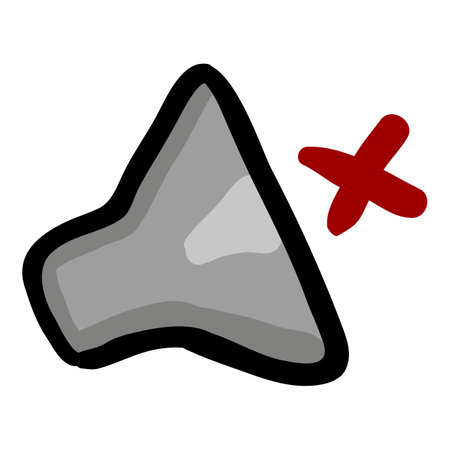 Mute Vector Color Doodle Iconのイラスト素材