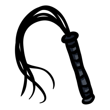 Whip Hand Drawn Doodle Iconのイラスト素材