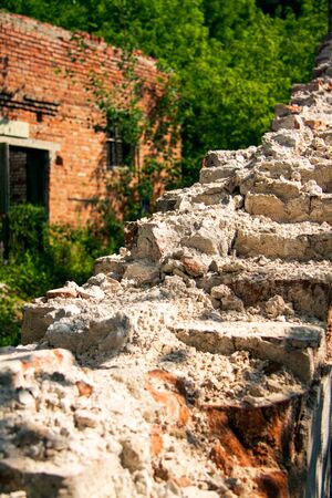 brick ruinsの写真素材